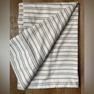 Charisma Taupe-Brown  and White Striped Bed Pillow Cases